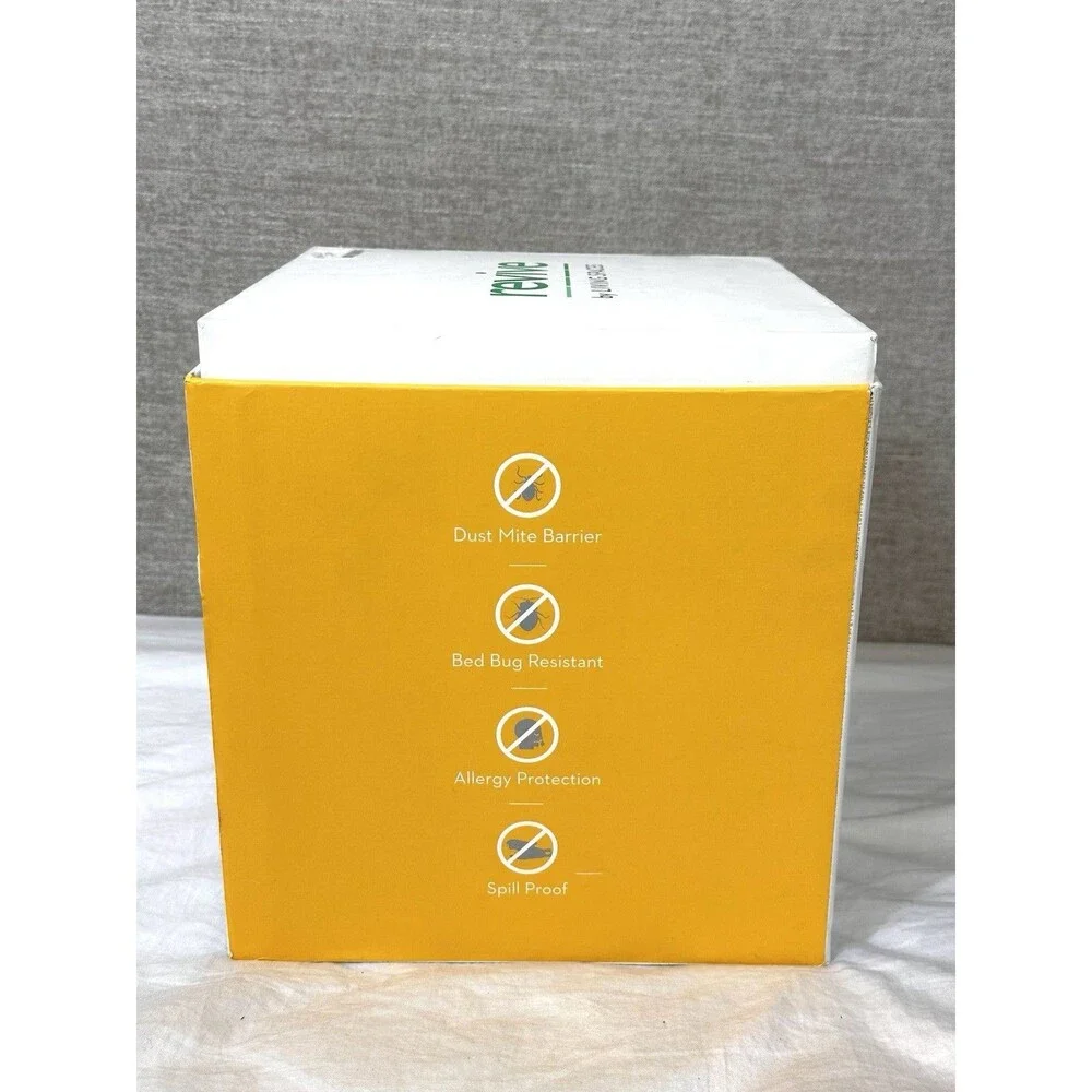 NEW Revive QUEEN Cooling Mattress Protector Waterproof Mite & Allergy Protection